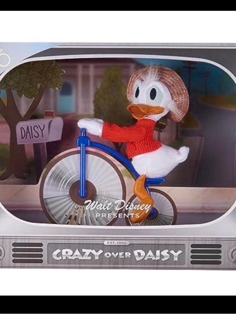 Disney 'Crazy Over Daisy' Retro  - Black & Tan